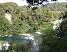 Die Krka-Wasserfälle